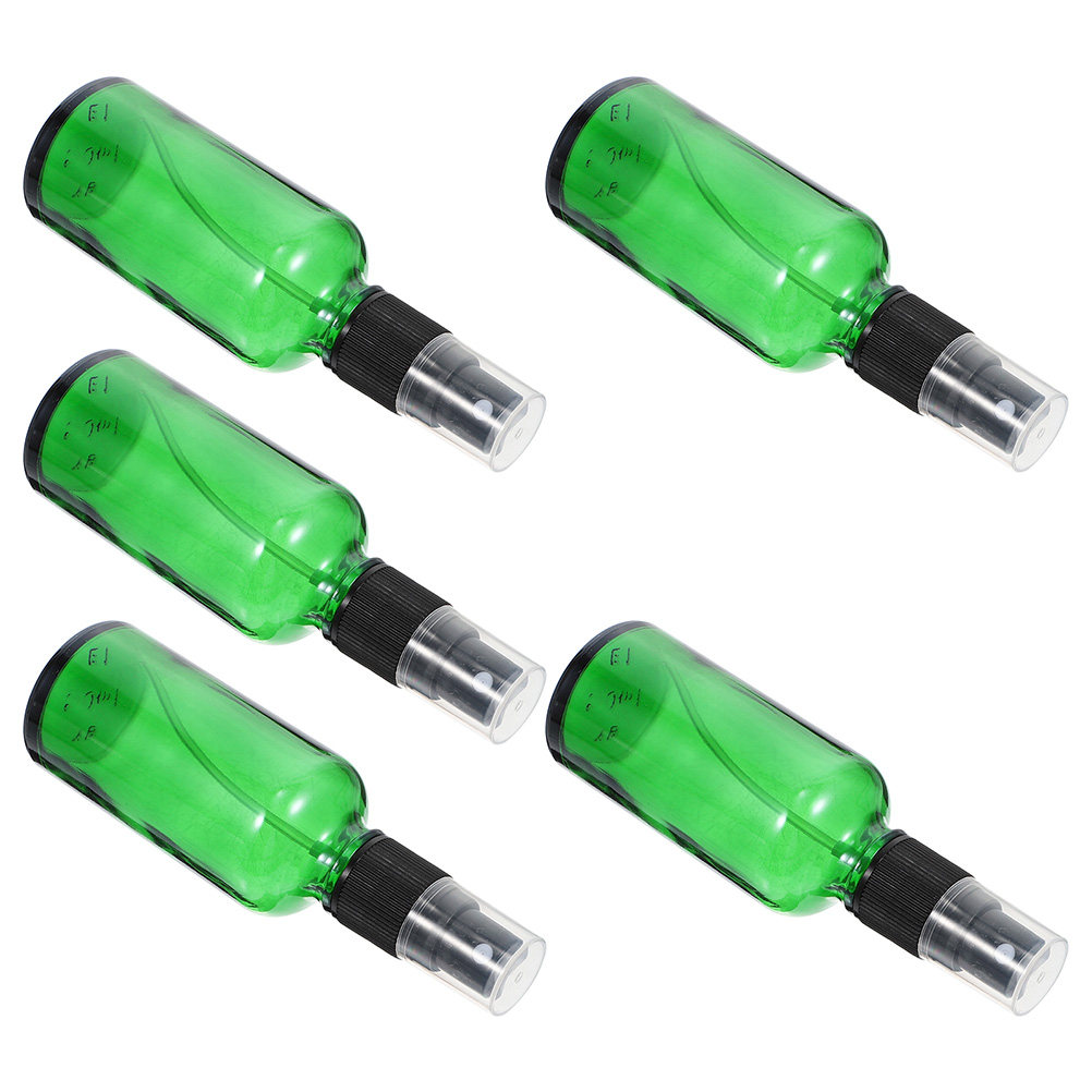 Perfume Refill Bottle - 5Pcs 프리미엄 유리 여행용 병 에센셜