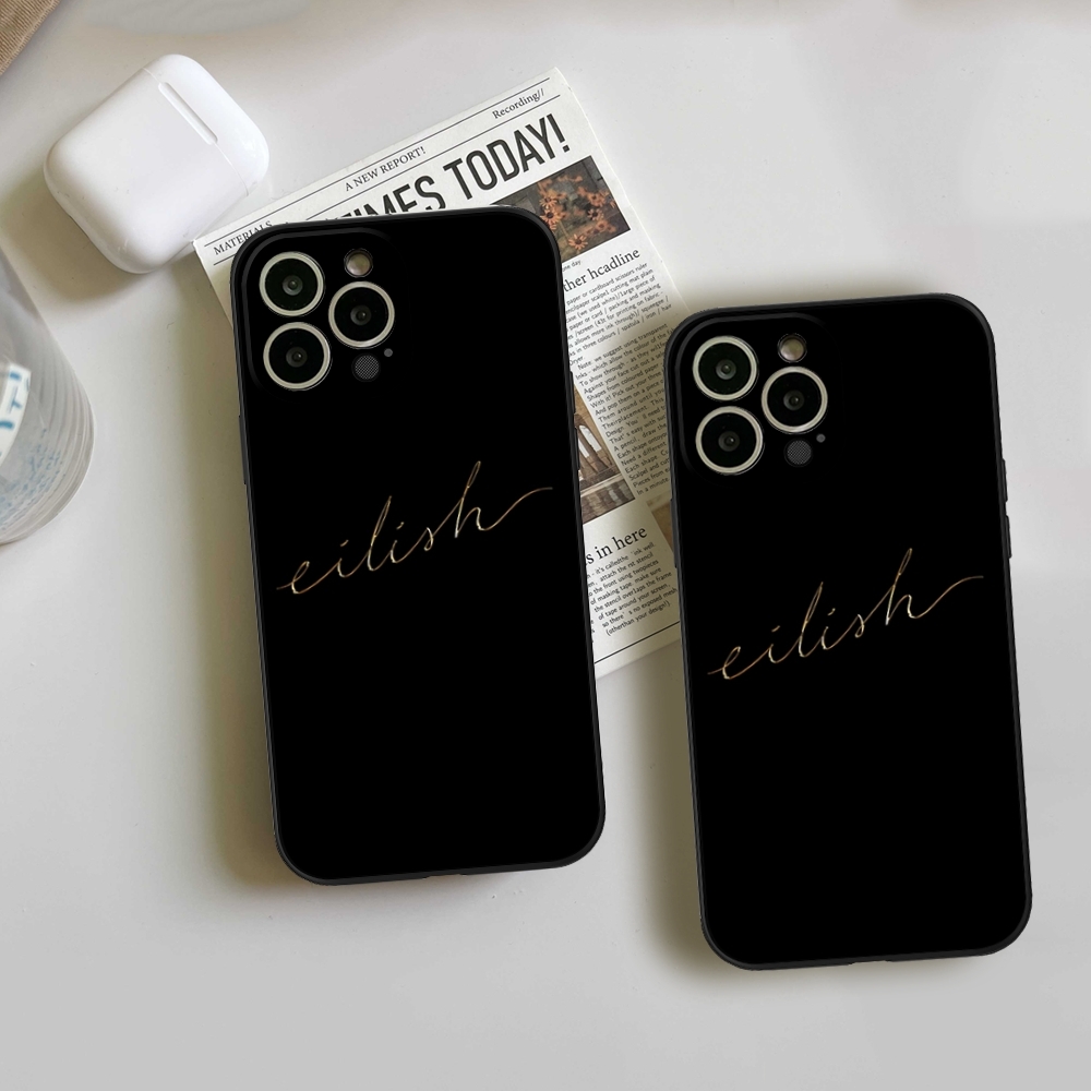 Fragrance Quotes - Eilish Fragrances Gold Cursive Iphone 전화