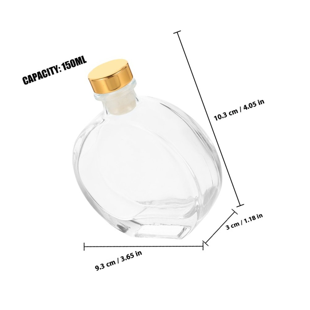 1세트 유리 디퓨저 병 아로마테라피 용기 향수병 장식용 - Perfume Refill Bottle 리뷰 및 가격