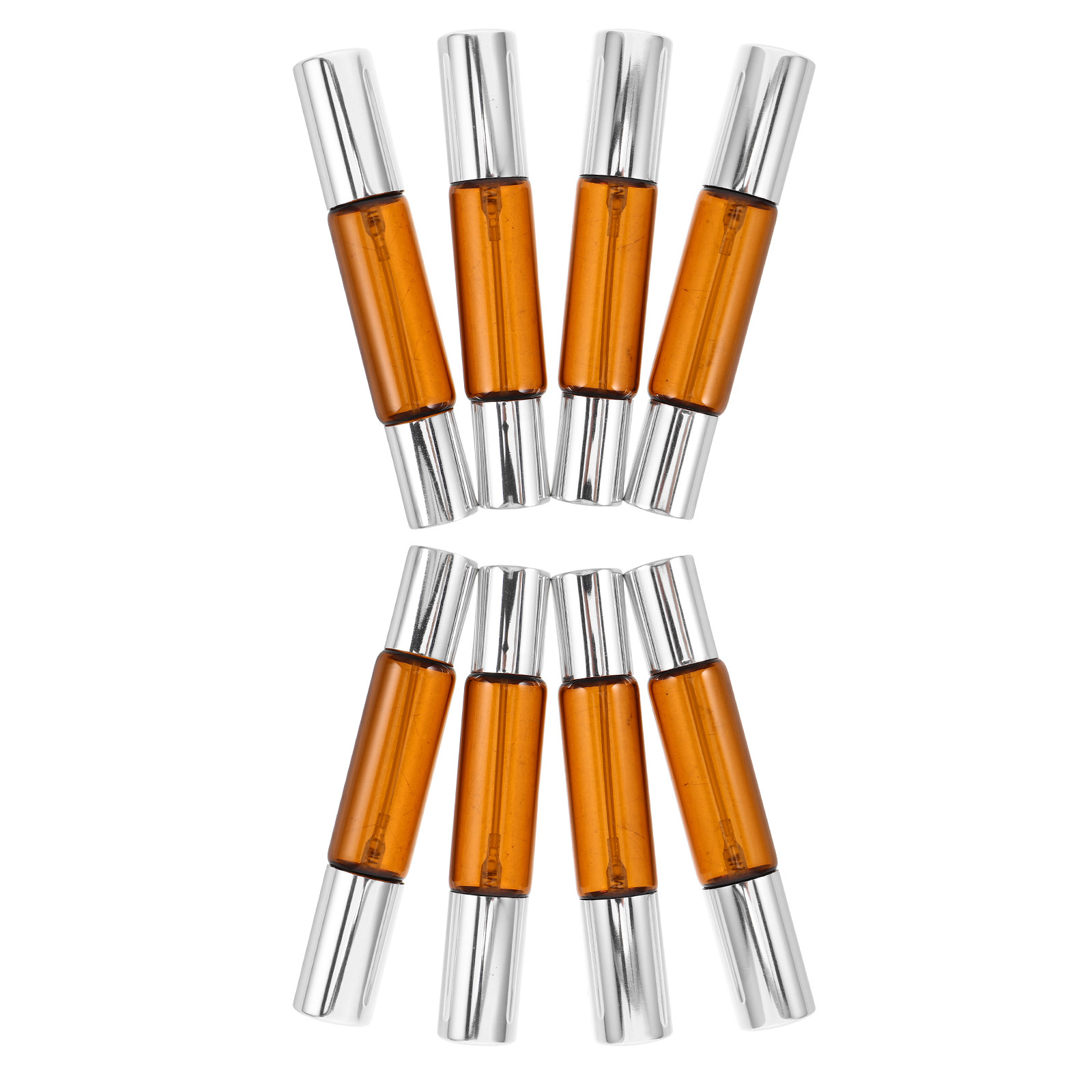 8개입 앰버 유리 롤러 병 세트 10ml 이중 헤드 누 - Perfume Refill Bottle 리뷰 및 가격