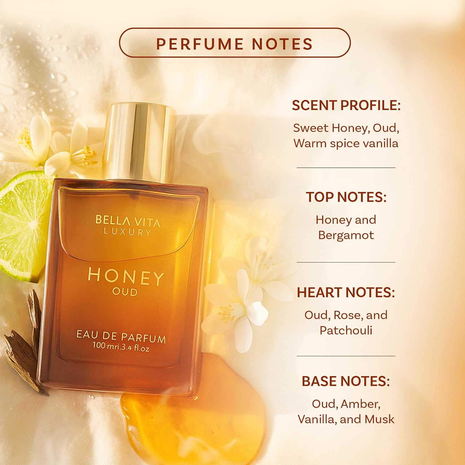 벨라비타 럭셔리 허니 우드 EDP 3.4oz / 100 - Perfume Quality Fragrance Oils 리뷰 및 가격