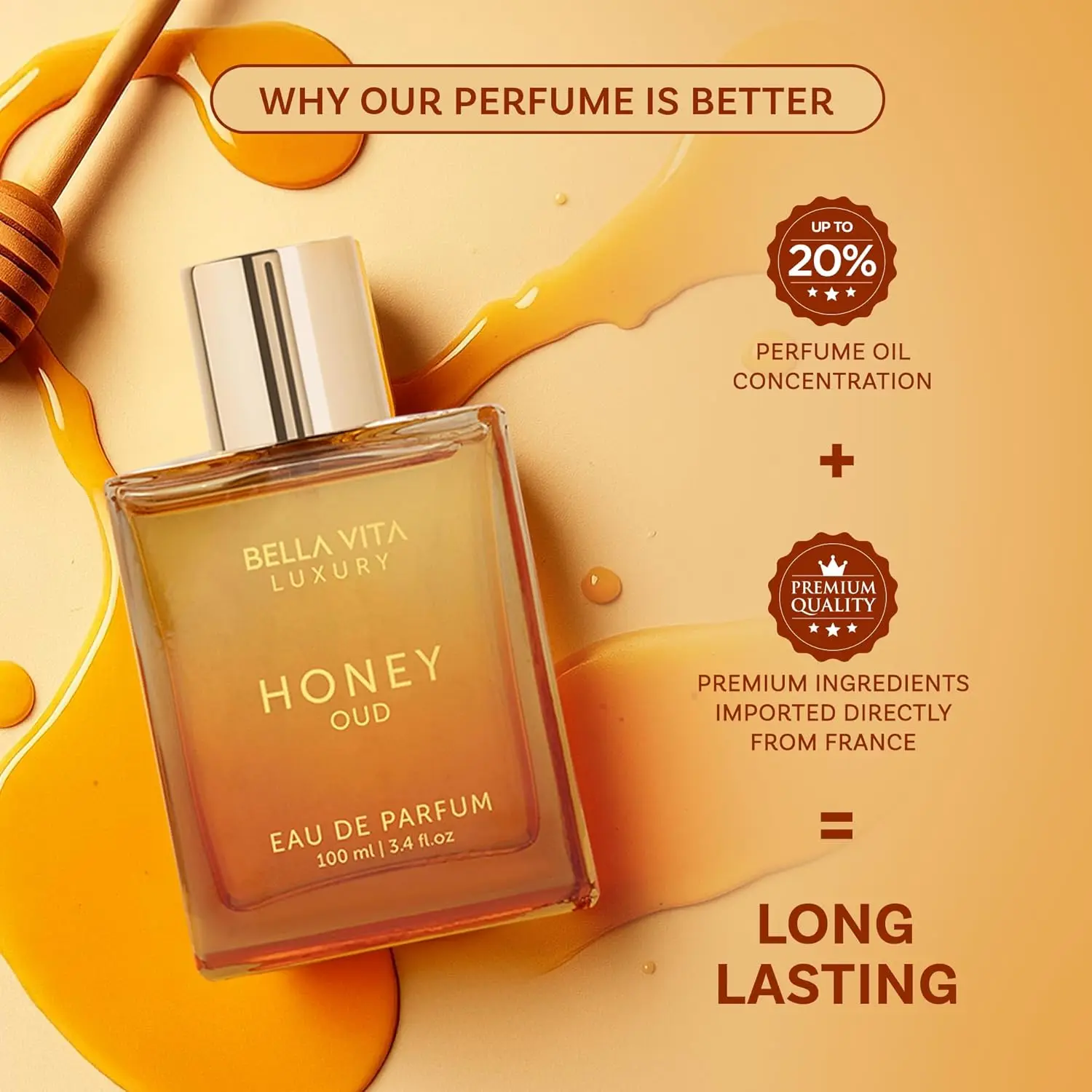 벨라비타 럭셔리 허니 우드 EDP 3.4oz / 100 - Perfume Quality Fragrance Oils 리뷰 및 가격