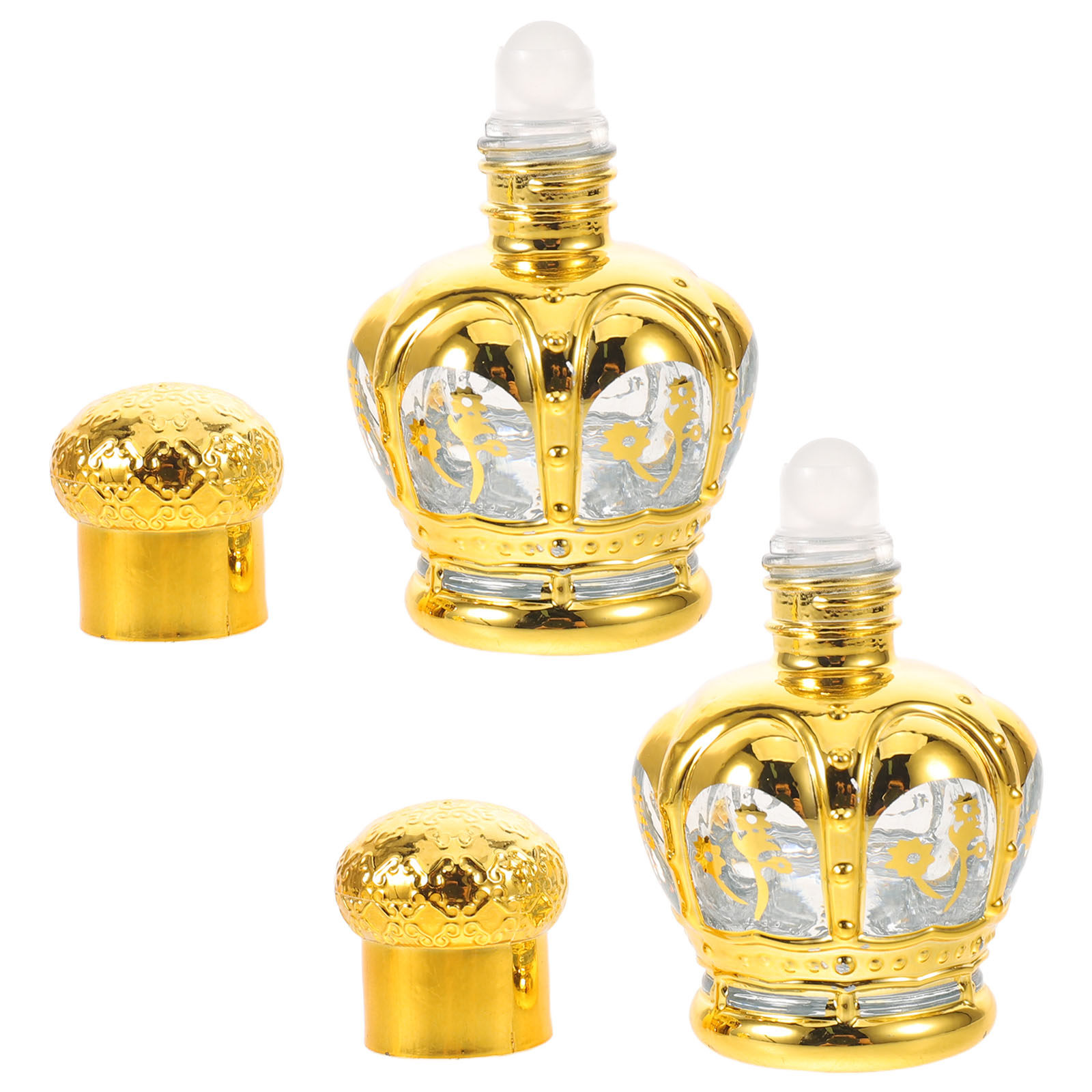 2Pcs 12Ml 투명 유리 롤온 병 에센셜 오일 향수 - Perfume Refill Bottle 리뷰 및 가격