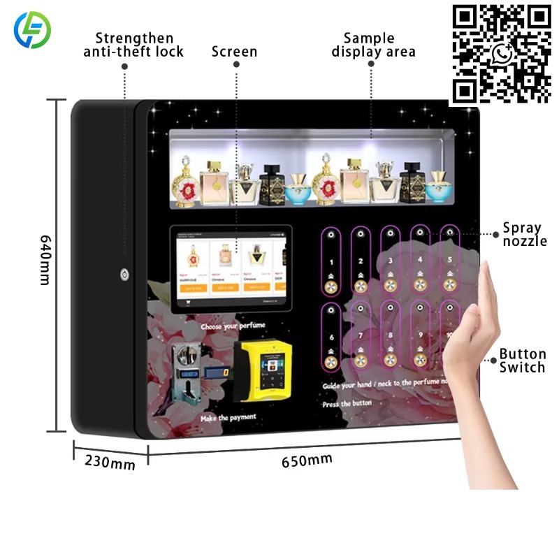 맞춤형 100ml 향수 자판기, 광고 기능이 있는 향수 - Perfume Fragrance Vending Machine 리뷰 및 가격