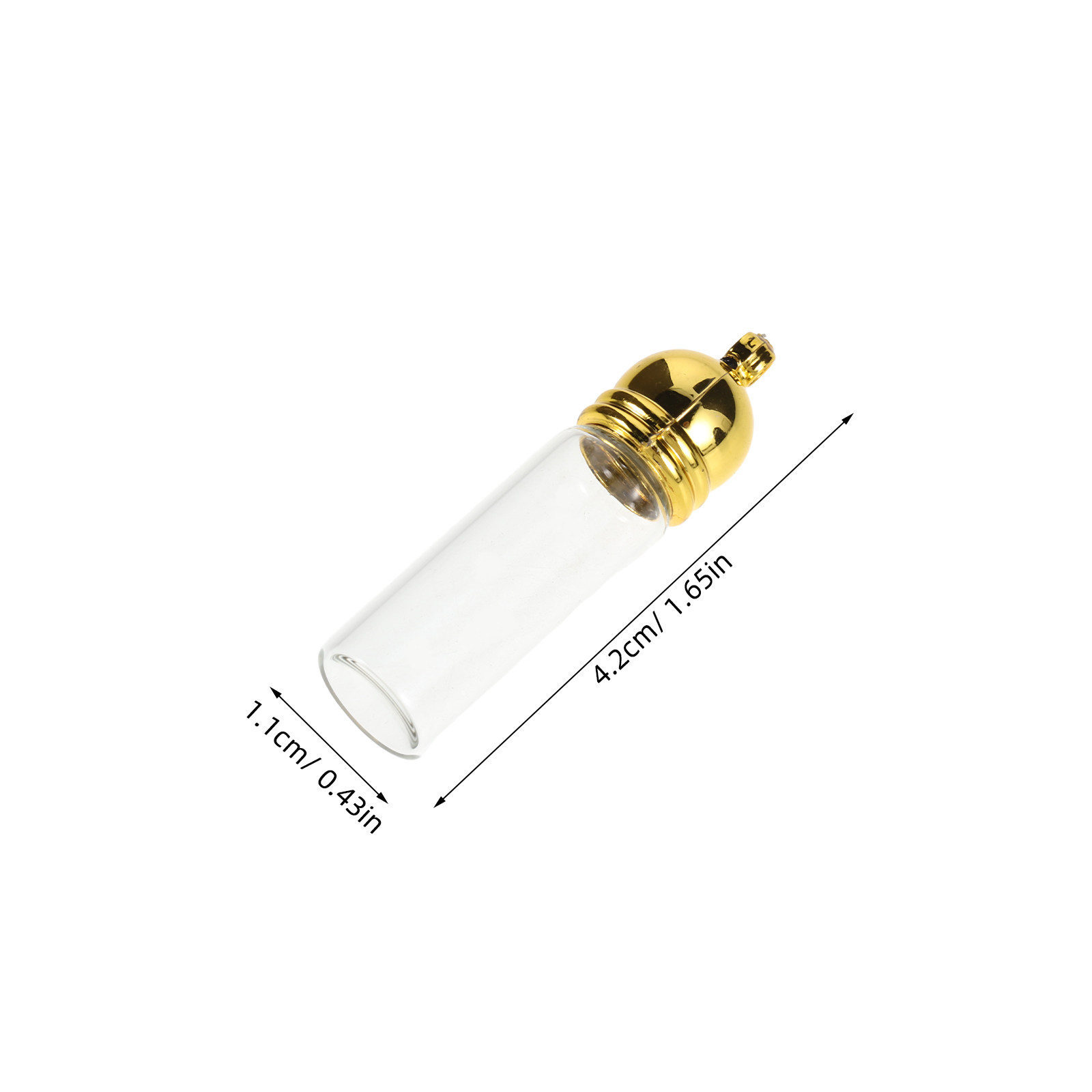 12Pcs 미니어처 유리병 펜던트 향수병 참 장식품 리 - Perfume Refill Bottle 리뷰 및 가격