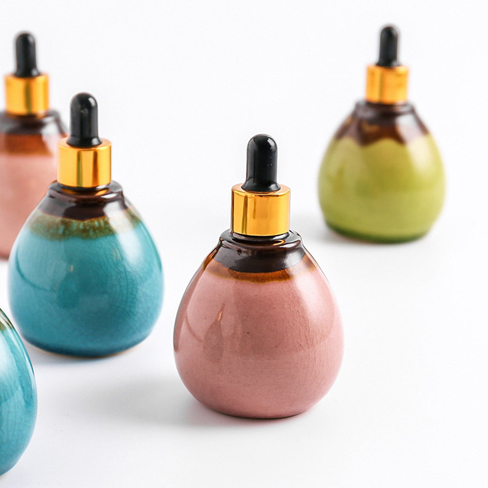 에센셜 오일용 세라믹 드롭퍼 병 향수 아로마테라피 혼합 - Perfume Refill Bottle 리뷰 및 가격