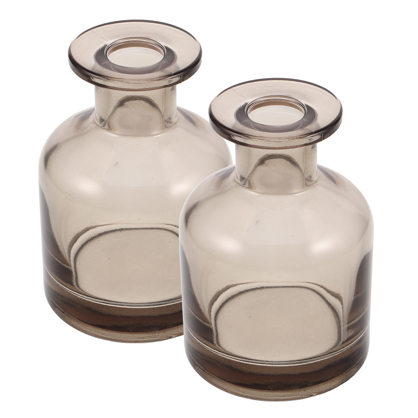 2Pcs 유리 리드 디퓨저 병 앰버 리필 가능 빈 오일 - Perfume Refill Bottle 리뷰 및 가격